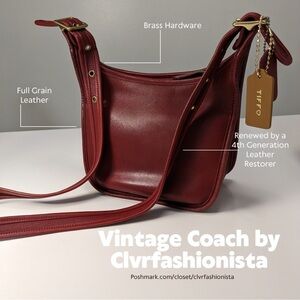 New Coach bags (and other full grain leathers) added all the time!